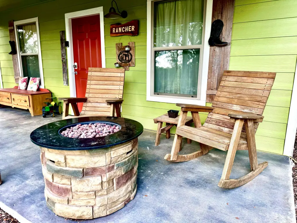 Rancher Cabin Propane Fire Pit