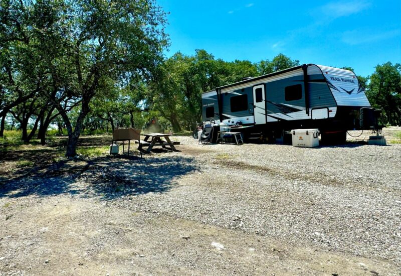 Spacious Campsites for Pull Behinds and RVs